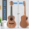 Pyle Acoustic-Electric Ukulele - Solid Top Mahogany Ukulele with Full Starter Package PUKTEA22 - alternate 6